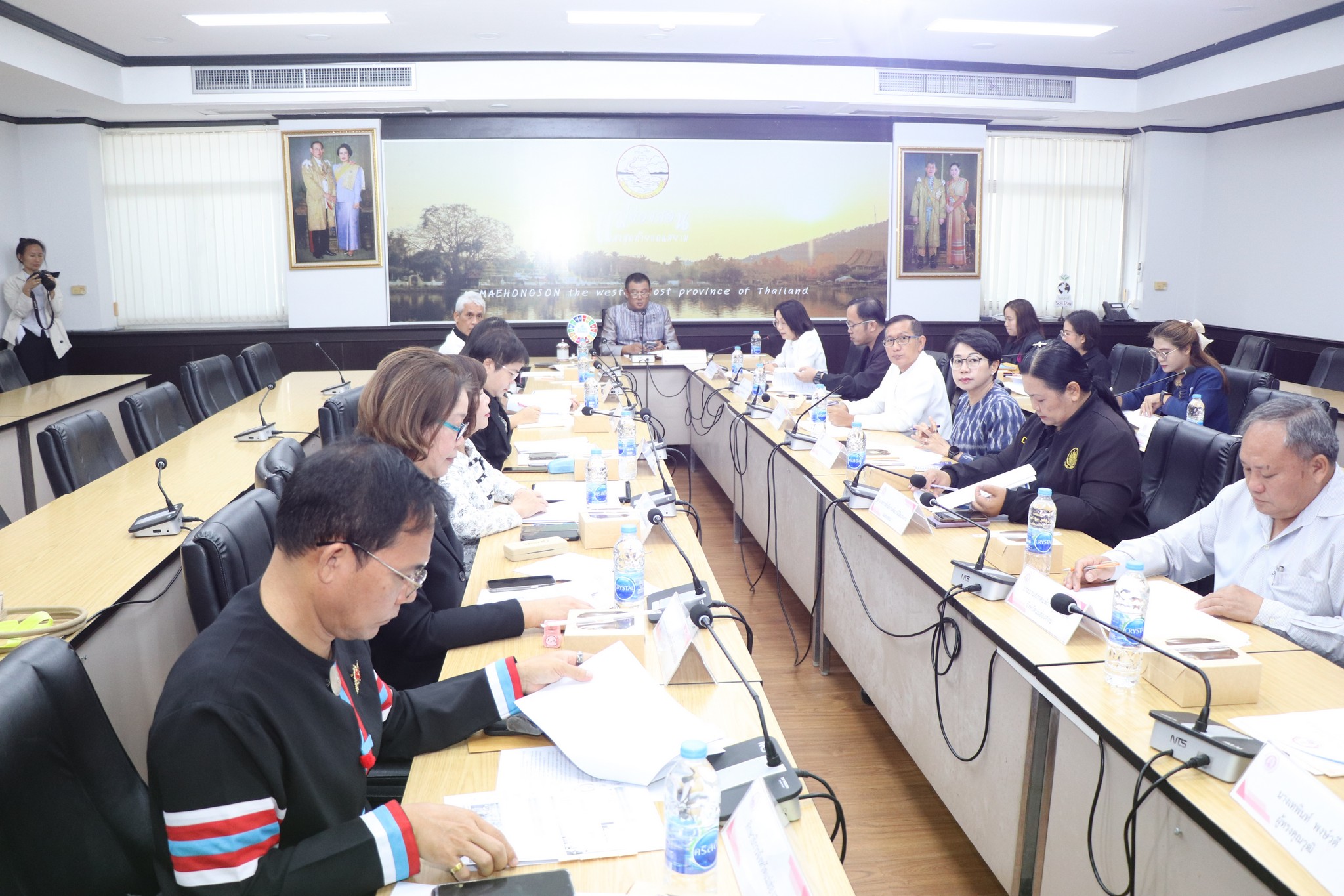 จังหวัดแม่ฮ่องสอน จัดการประชุมคณะอนุกรรมการควบคุมการขอทานจังหวัดแม่ฮ่องสอน ครั้งที่ 1/2569