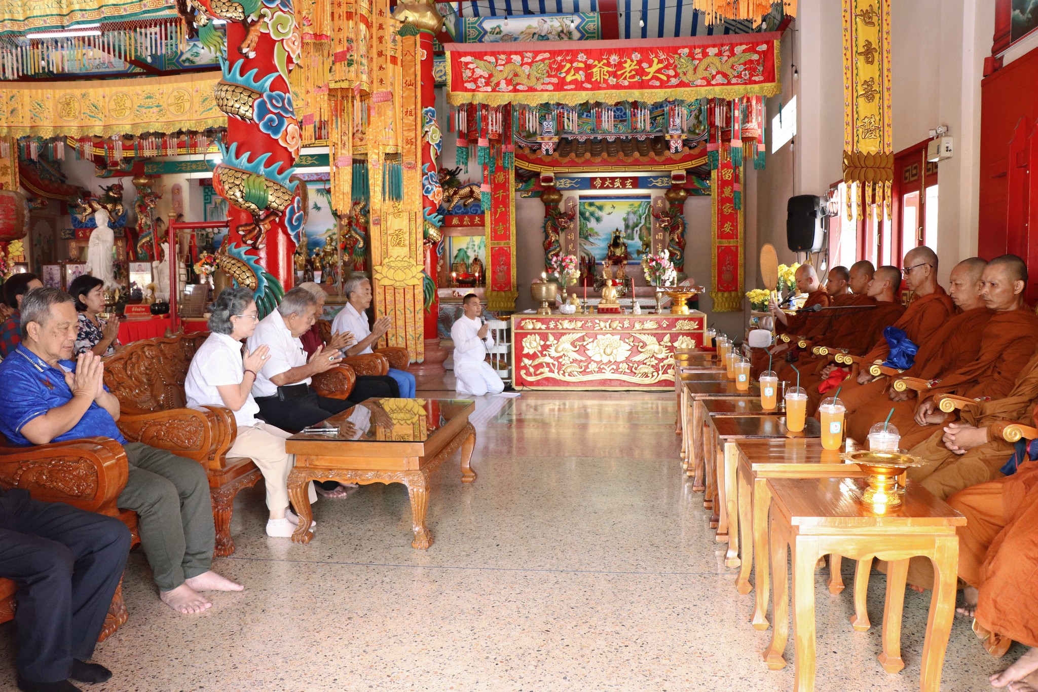 มูลนิธิบรรเทาสาธารณภัยจังหวัดแม่ฮ่องสอน ประกอบพิธีเจริญพระพุทธมนต์ เพื่อเป็นสิริมงคลครบรอบ 30 ปีมูลนิธิบรรเทาสาธารณภัยจังหวัดแม่ฮ่องสอน และงานประจำปีเฉลิมฉลอง เทวสถานวิหารเจ้าแม่กวนอิม ต้อนรับปีม้าทอง 2569