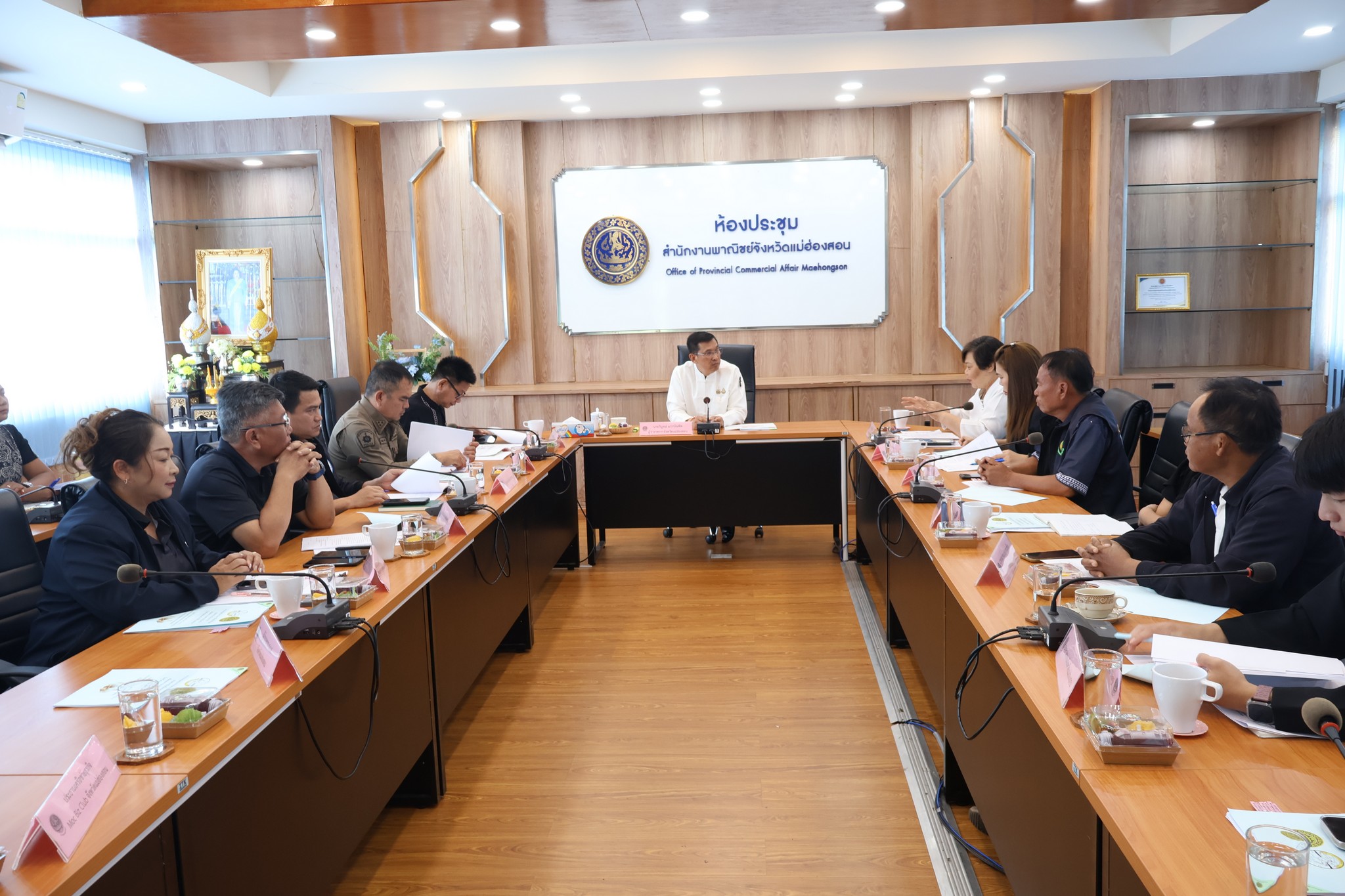 จังหวัดแม่ฮ่องสอน จัดการประชุมคณะกรรมการเพื่อแก้ไขปัญหาเกษตรกรอันเนื่องมาจากผลการเกษตรระดับจังหวัด จังหวัดแม่ฮ่องสอน ครั้งที่ 2/2569