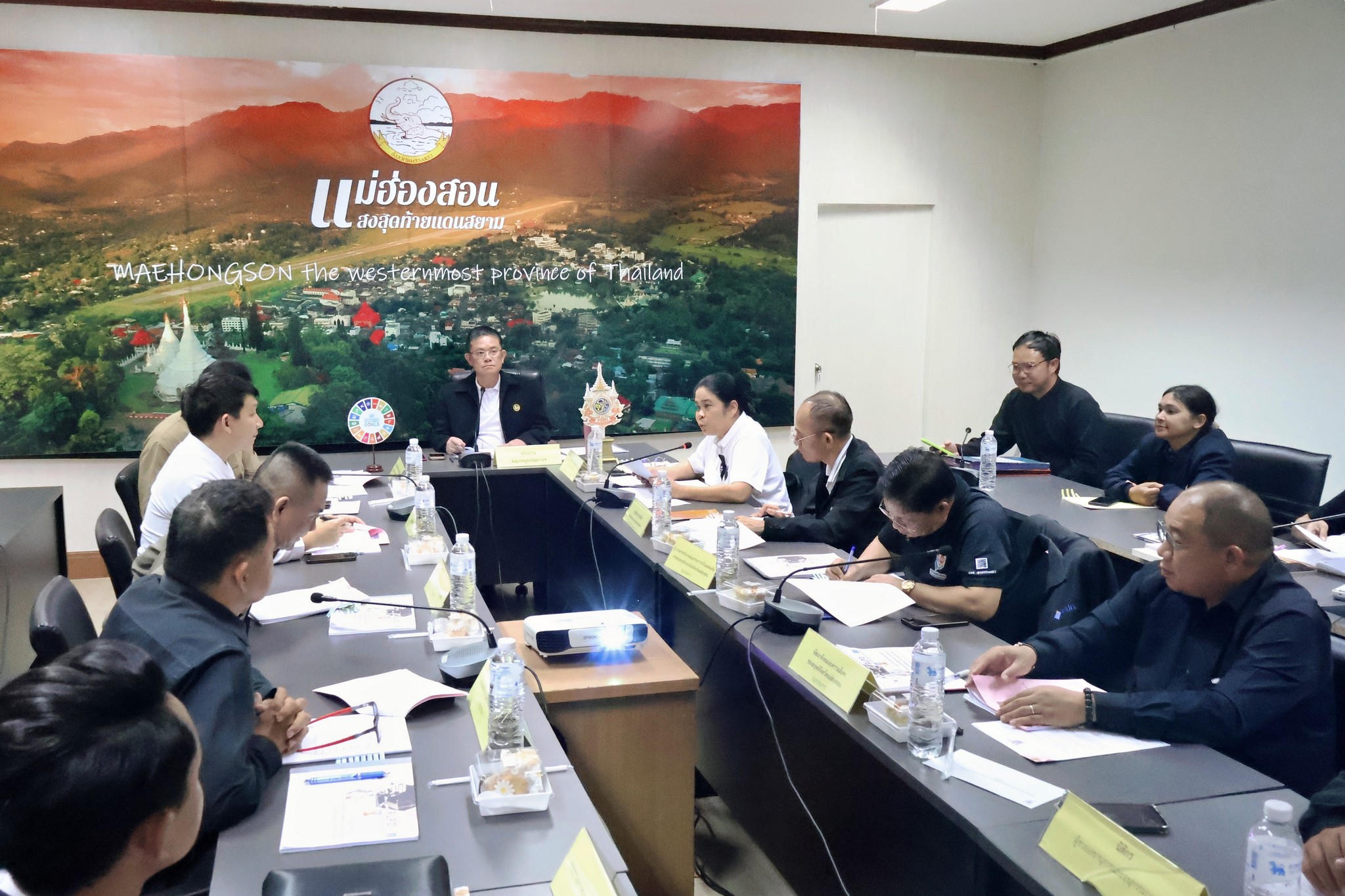 จังหวัดแม่ฮ่องสอน จัดการประชุมคณะอนุกรรมการพิจารณาค่าตอบแทนผู้เสียหาย และค่าทดแทนและค่าใช้จ่ายแก่จำเลยในคดีอาญา ครั้งที่ 4/2569&nbsp;