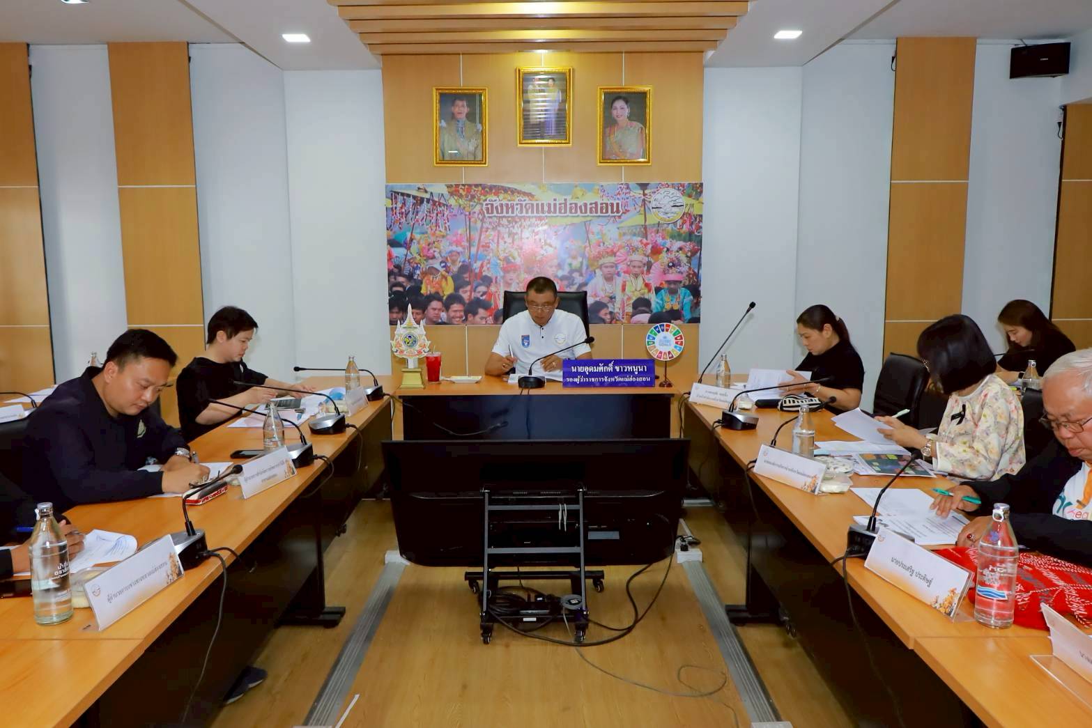 จังหวัดแม่ฮ่องสอน ร่วมการประชุมคณะกรรมการบริหารงานกลุ่มจังหวัดแบบบูรณาการ (กบ.ก) กลุ่มจังหวัดภาคเหนือตอนบน 1 ครั้งที่ 2/2569&nbsp;