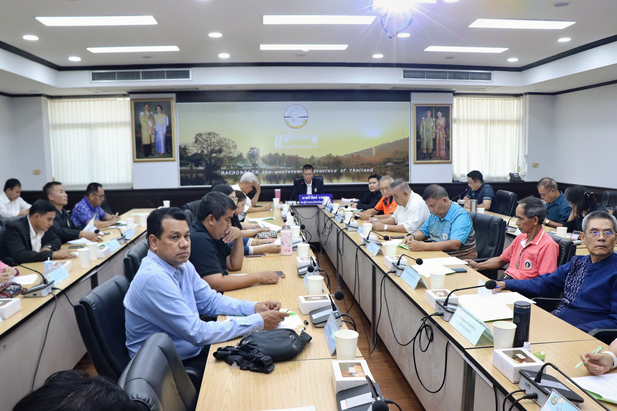 จังหวัดแม่ฮ่องสอน จัดการประชุมคณะกรรมการพนักงานส่วนตำบลจังหวัดแม่ฮ่องสอน (ก.อบต.จังหวัดแม่ฮ่องสอน) ครั้งที่ 5/2569