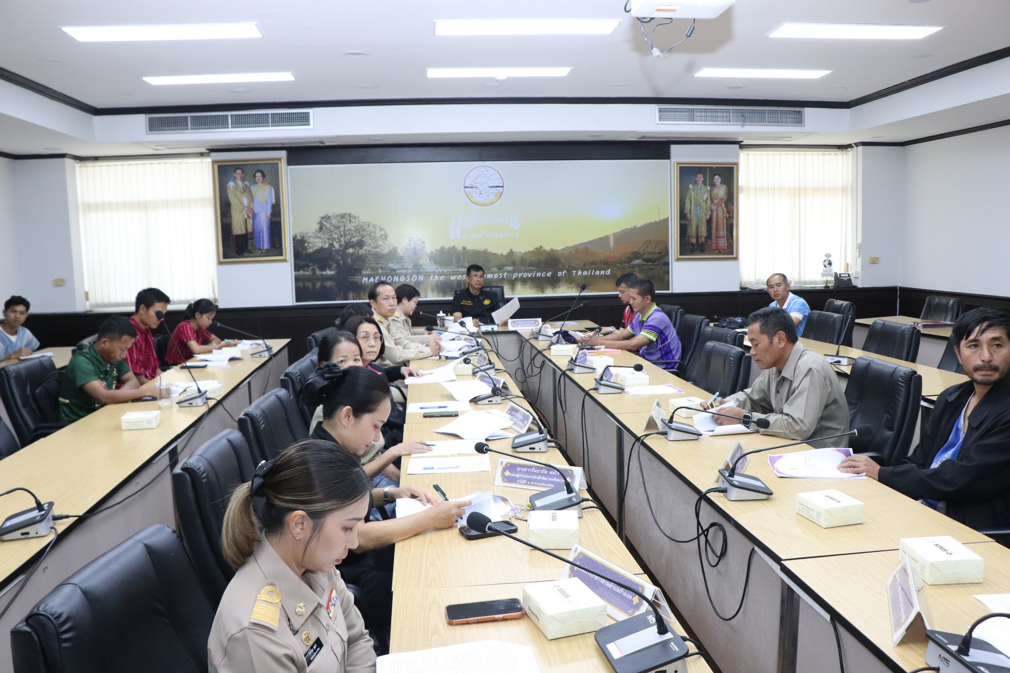 จังหวัดแม่ฮ่องสอน จัดการประชุมคณะทำงานฟื้นฟูวิถีชีวิตกลุ่มชาติพันธุ์ชาวกะเหรี่ยงจังหวัดแม่ฮ่องสอน ประจำปีงบประมาณ พ.ศ.2569 ครั้งที่ 1/2569