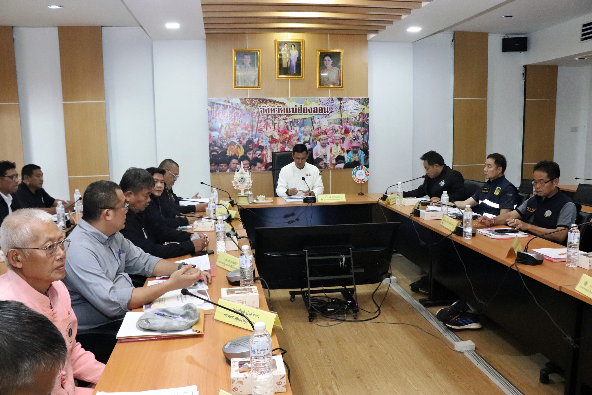 จังหวัดแม่ฮ่องสอน จัดการประชุมคณะกรรมการลุ่มน้ำสาละวิน ครั้งที่ 3/2569