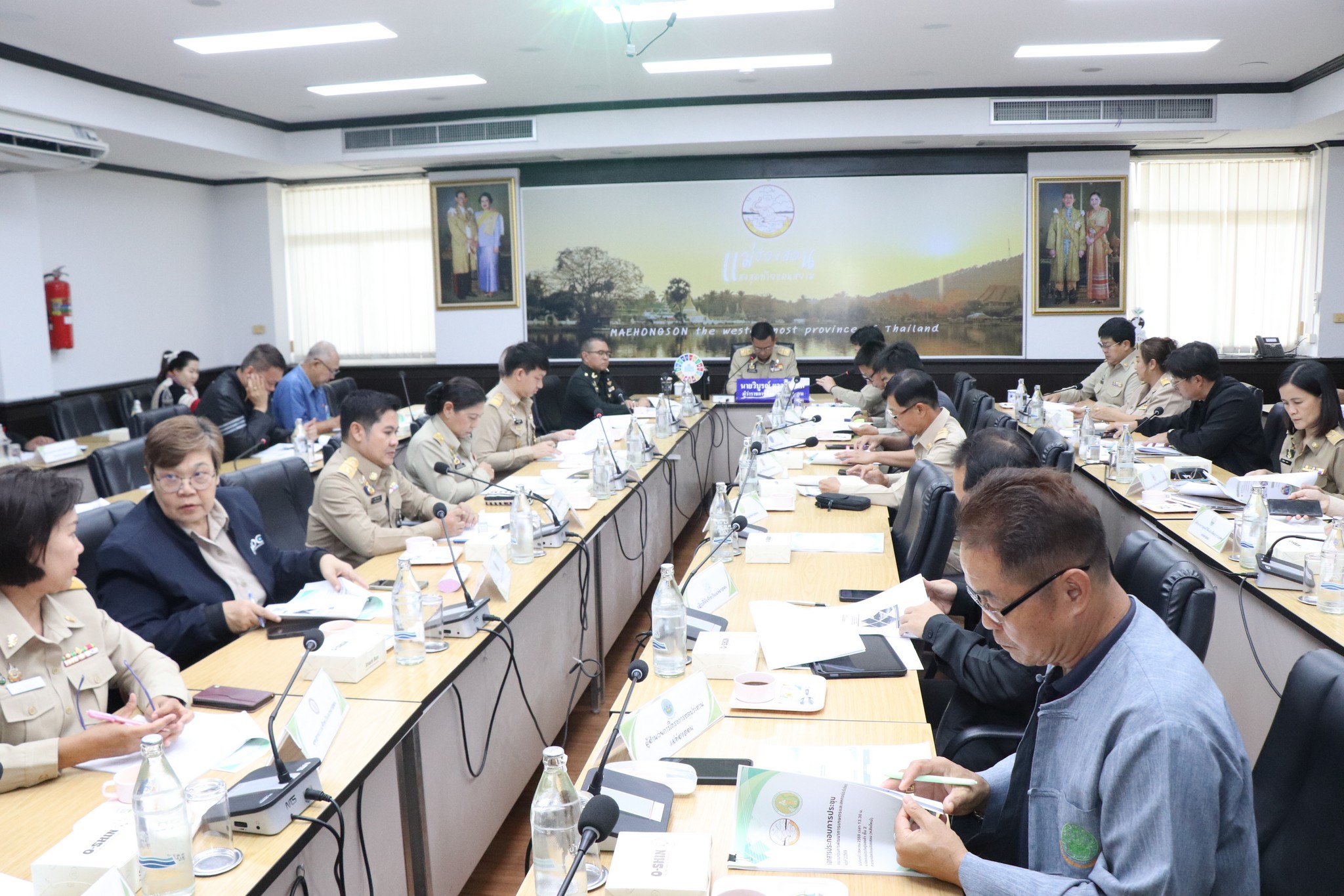 จังหวัดแม่ฮ่องสอน จัดการประชุมคณะอนุกรรมการพัฒนาการเกษตรและสหกรณ์ระดับจังหวัด ครั้งที่ 2/2569