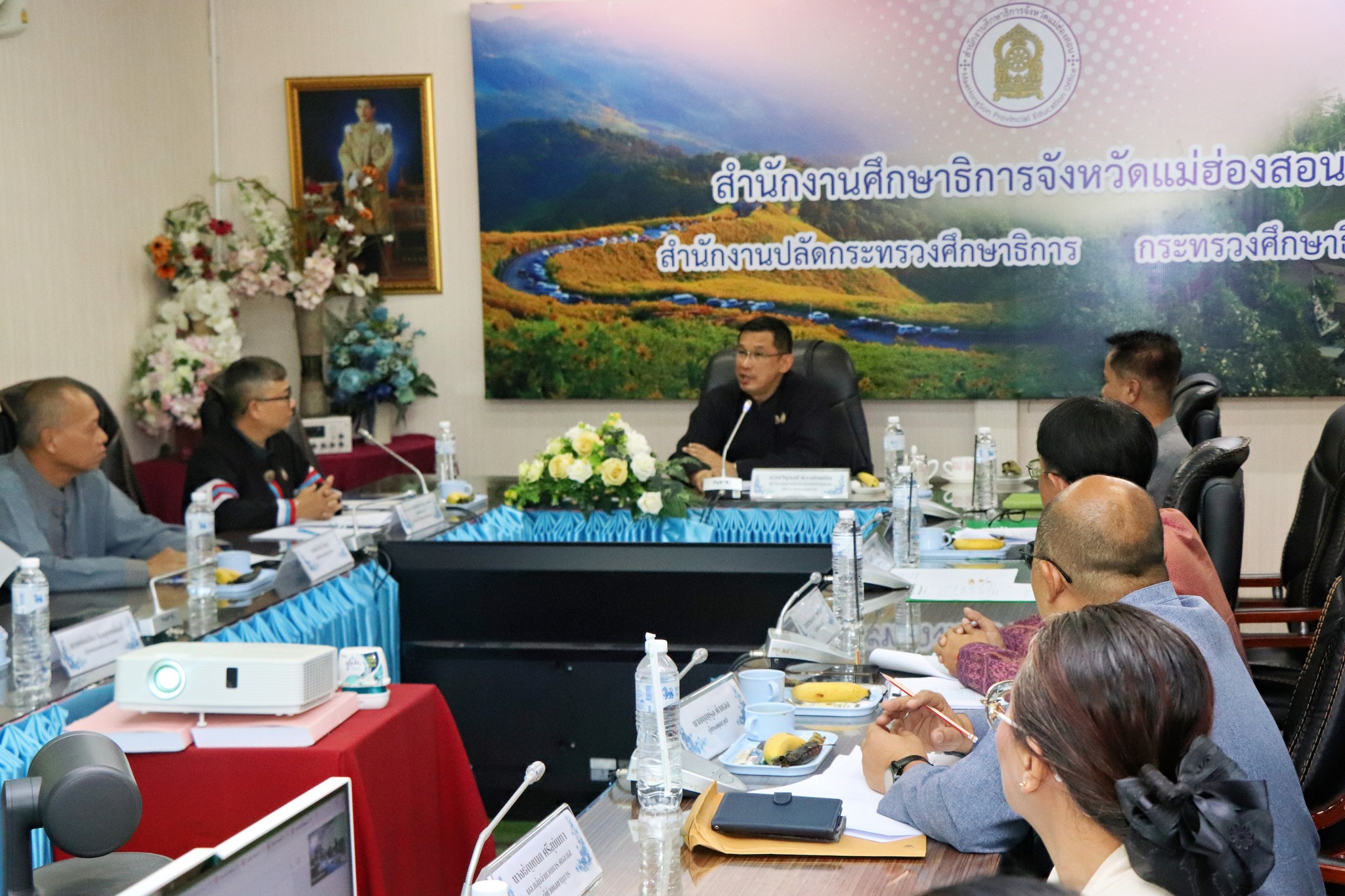จังหวัดแม่ฮ่องสอน จัดการประชุมคณะกรรมการศึกษาธิการจังหวัดแม่ฮ่องสอน ครั้งที่ 2/2569 เพื่อขับเคลื่อนการยกระดับคุณภาพการศึกษาของจังหวัดแม่ฮ่องสอน