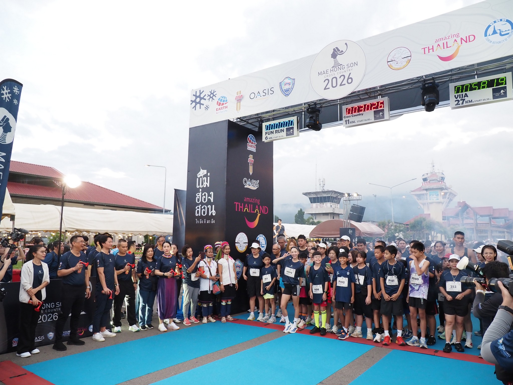 จังหวัดแม่ฮ่องสอน จัดงานวิ่ง MAE HONG SON CROSS COUNTRY 2026 ภายใต้แนวคิดการส่งเสริมการท่องเที่ยวเชิงกีฬา โดยมุ่งเน้นกระตุ้นเศรษฐกิจในจังหวัด