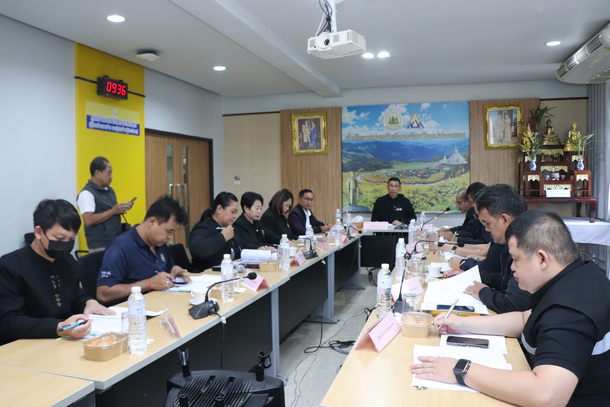 จังหวัดแม่ฮ่องสอน ประชุมคณะกรรมการดำเนินการเลือกตั้งประจำจังหวัดแม่ฮ่องสอน ครั้งที่ 7/2569