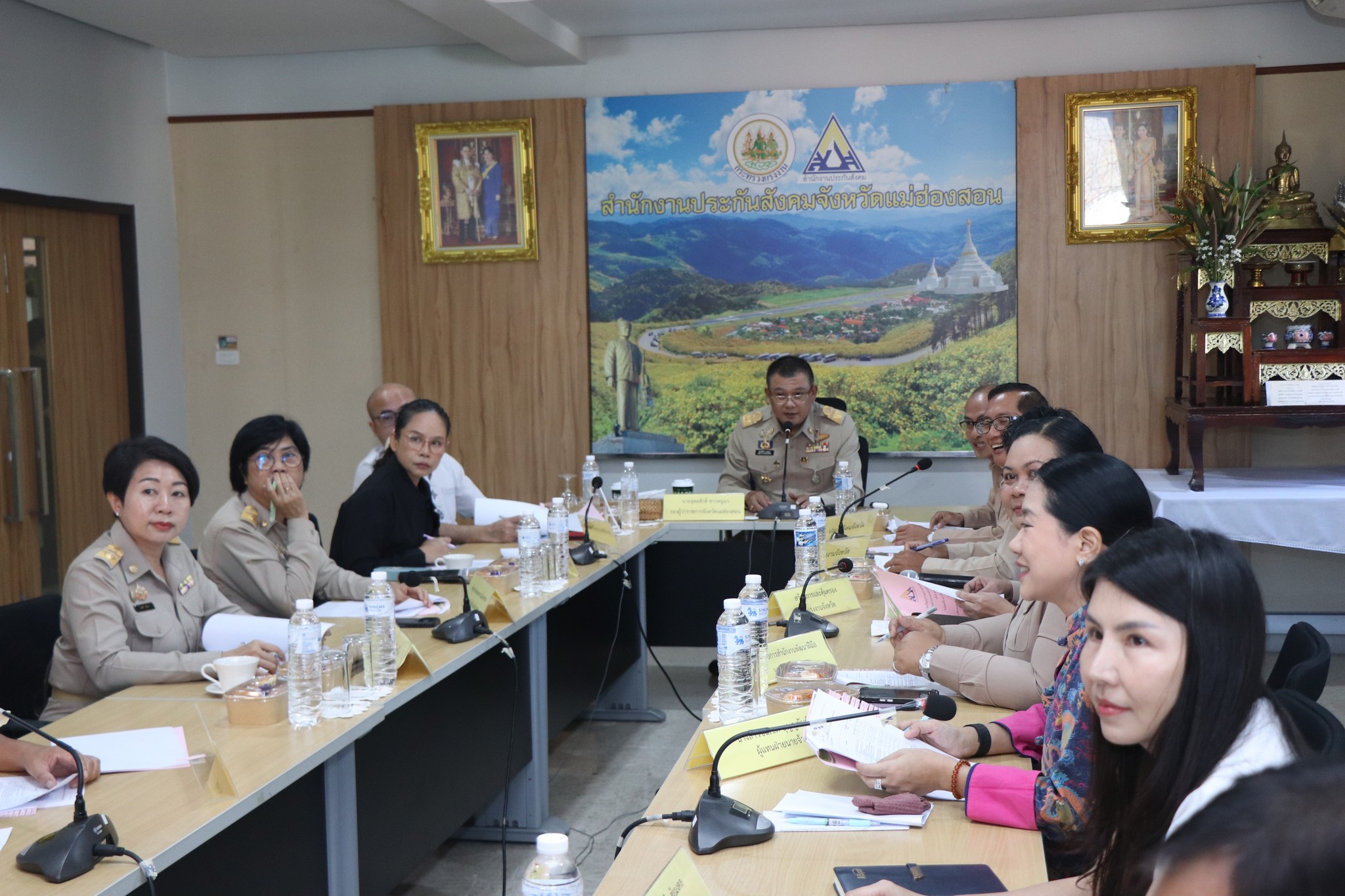 จังหวัดแม่ฮ่องสอน ประชุมคณะอนุกรรมการประกันสังคมจังหวัดแม่ฮ่องสอน ครั้งที่ 5/2569